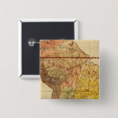 Zuid - Amerika 15 Vierkante Button 5,1 Cm (Voorkant /achterkant)