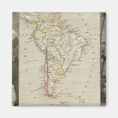 Zuid - Amerika 16 Magneet (Voorkant)