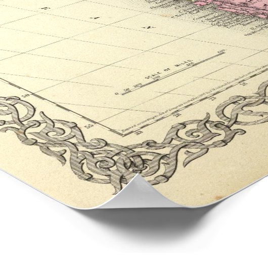 Zuid - Amerika 17 Poster (Hoek)