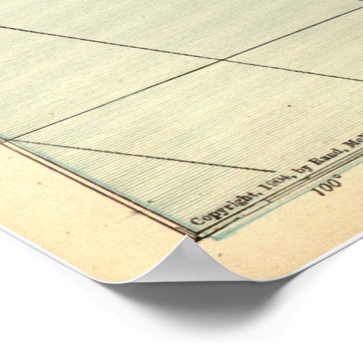 Zuid-Amerika: 1914 Poster (Hoek)