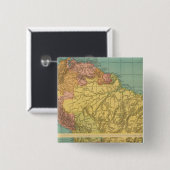 Zuid-Amerika 20 Vierkante Button 5,1 Cm (Voorkant /achterkant)