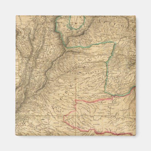 Zuid-Amerika 24 Magneet (Voorkant)