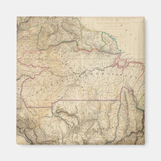 Zuid-Amerika 25 Magneet (Voorkant)