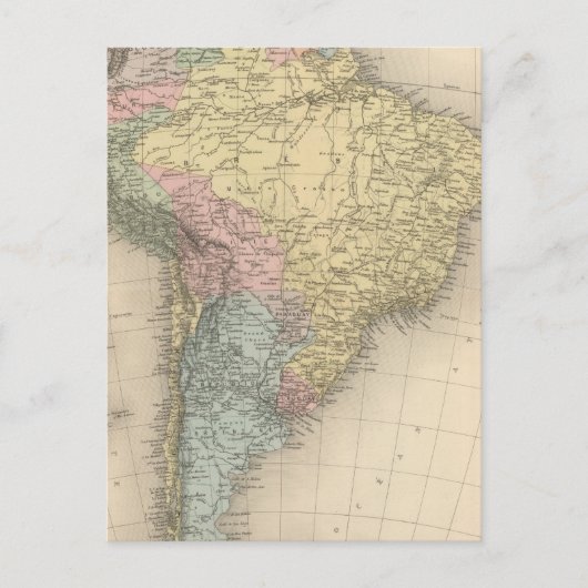 Zuid-Amerika 26 Briefkaart (Voorkant)