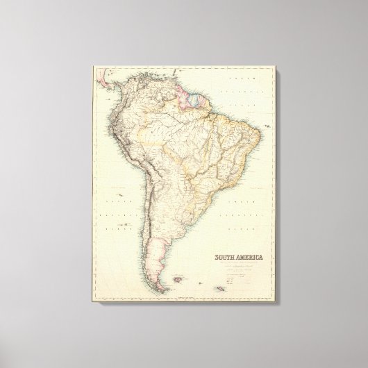 Zuid-Amerika 30 Canvas Afdruk (Voorkant)