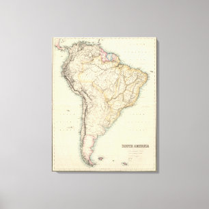 Zuid-Amerika 30 Canvas Afdruk