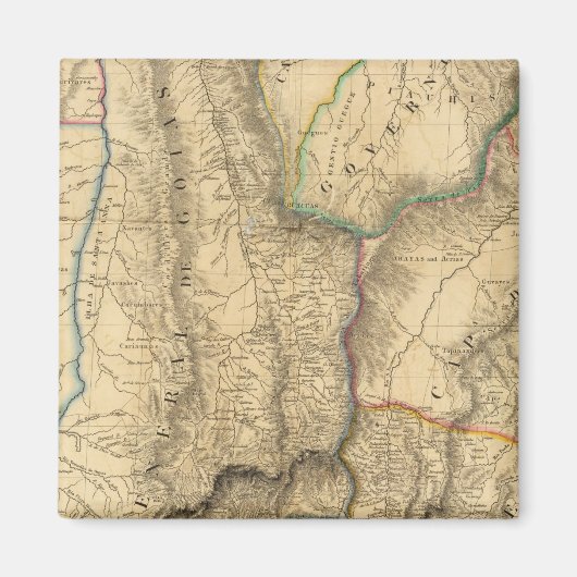 Zuid-Amerika 32 Magneet (Voorkant)