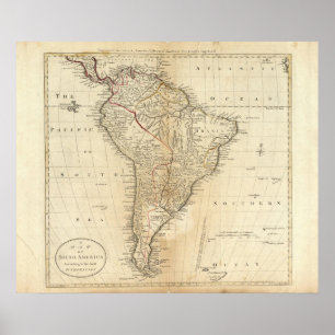 Zuid-Amerika 32 Poster
