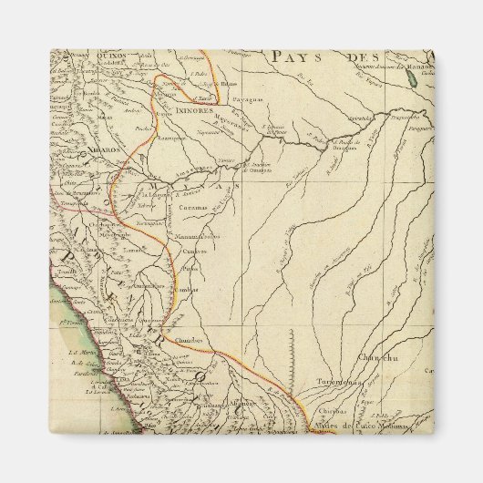 Zuid-Amerika 36 Magneet (Voorkant)