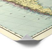 Zuid-Amerika 36 Poster (Hoek)