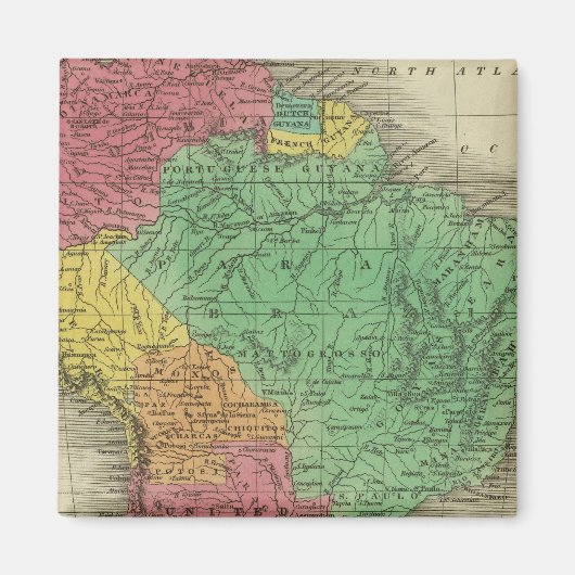 Zuid-Amerika 37 Magneet (Voorkant)