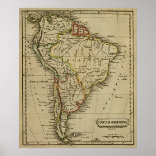 Zuid-Amerika 3 Poster