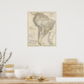 Zuid-Amerika 4 Poster (Keuken)