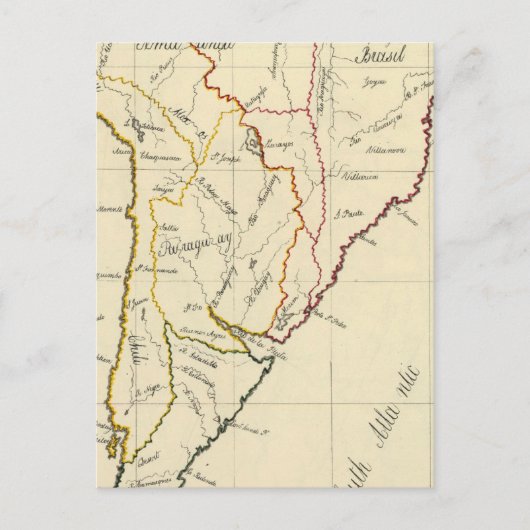 Zuid-Amerika 9 Briefkaart (Voorkant)