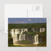 Zuid-Amerika, Argentinië, Brazilië, Igwacu-Herfste Briefkaart (Voorkant / Achterkant)