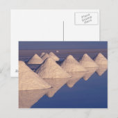 Zuid-Amerika, Bolivia. Salar de Uyuni Briefkaart (Voorkant / Achterkant)
