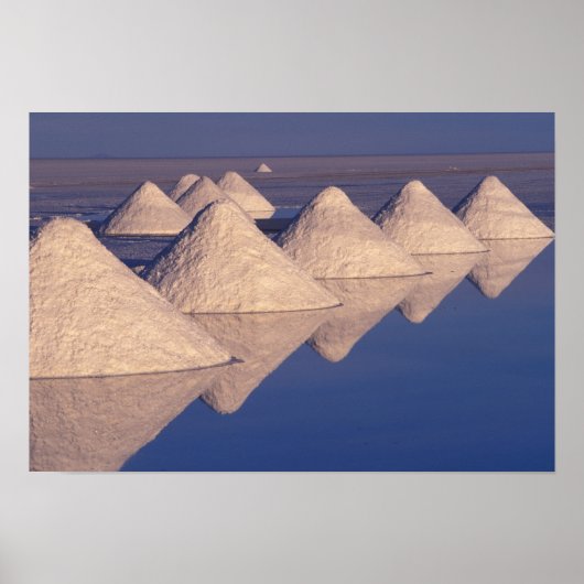 Zuid-Amerika, Bolivia. Salar de Uyuni Poster (Voorkant)