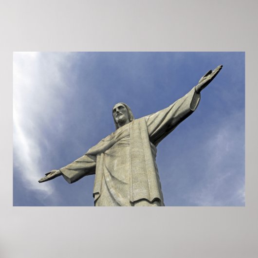 Zuid-Amerika, Brazilië, Rio de Janeiro. Christus 2 Poster (Voorkant)