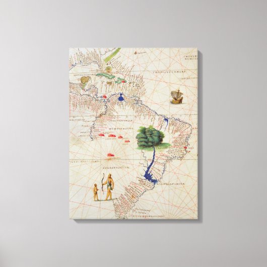 Zuid-Amerika Canvas Afdruk (Voorkant)