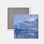 Zuid-Amerika, Chili, San Rafael Lagoon NP. Magneet (Voorkant / Achterkant)