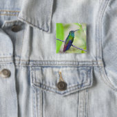 Zuid-Amerika, Costa Rica, Sarapiqui, La Selva Vierkante Button 5,1 Cm (In situ)