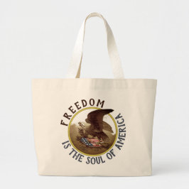 Zuid-Amerika (Eagle) Jumbo Canvas tas