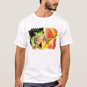 Zuid-Amerika, Ecuador, Amazone. Boomkikker T-shirt