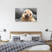 Zuid-Amerika, Ecuador, Galapagos-eilanden Canvas Afdruk (Insitu (Slaapkamer))