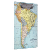 ZUID-AMERIKA: KAART, c1890 Klembord (Rechts)