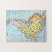 ZUID-AMERIKA: KAART, c1890 Legpuzzel (Horizontaal)