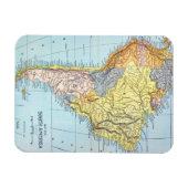 ZUID-AMERIKA: MAP, c1890 Magneet (Horizontaal)