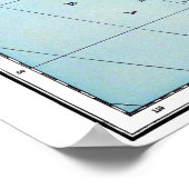 ZUID-AMERIKA: MAP, c1890 Poster (Hoek)