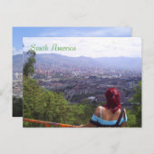 Zuid-Amerika medellin colombia Briefkaart (Voorkant / Achterkant)