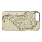 Zuid-Amerika met grenzen Case-Mate iPhone Case (Achterkant (Horizontaal))