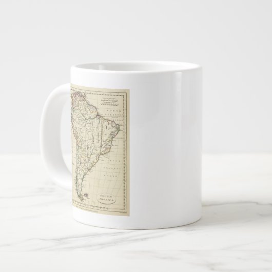 Zuid-Amerika met grenzen Grote Koffiekop (Links)