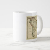 Zuid-Amerika met grenzen Grote Koffiekop (Voorkant rechts)