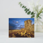 Zuid-Amerika, Peru, bij het Titicacameer. Briefkaart (Staand voorkant)