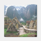 Zuid-Amerika, Peru, Machu Picchu Magneet (Voorkant)