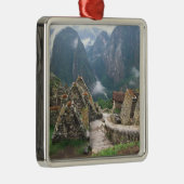 Zuid-Amerika, Peru, Machu Picchu Metalen Ornament (Rechts)
