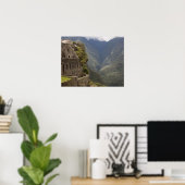 Zuid-Amerika, Peru, Machu Picchu. Steenruïne Poster (Thuiskantoor)