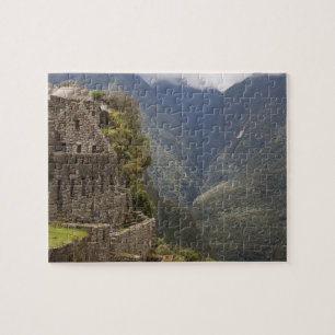 Zuid-Amerika, Peru, Machu Picchu. Stenen ruïnes Legpuzzel