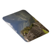 Zuid-Amerika, Peru, Machu Picchu. Stenen ruïnes Magneet (Rechterzijde)