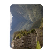 Zuid-Amerika, Peru, Machu Picchu. Stenen ruïnes Magneet (Verticaal)
