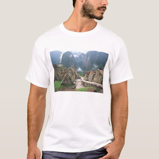 Zuid-Amerika, Peru, Machu Picchu T-shirt (Voorkant)
