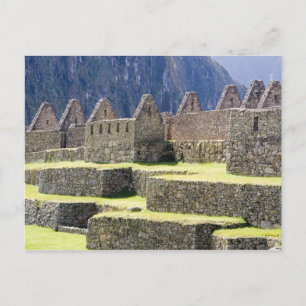 Zuid-Amerika - Peru. Metselwerk in de verloren Inc Briefkaart