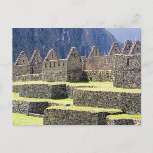 Zuid-Amerika - Peru. Stonewerk in de verloren Inca Briefkaart (Voorkant)