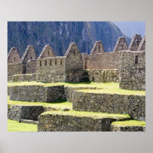 Zuid-Amerika - Peru. Stonewerk in de verloren Inca Poster
