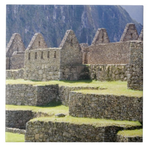 Zuid-Amerika - Peru. Stonewerk in de verloren Inca Tegeltje