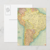 Zuid-Amerika politiek Briefkaart (Voorkant / Achterkant)