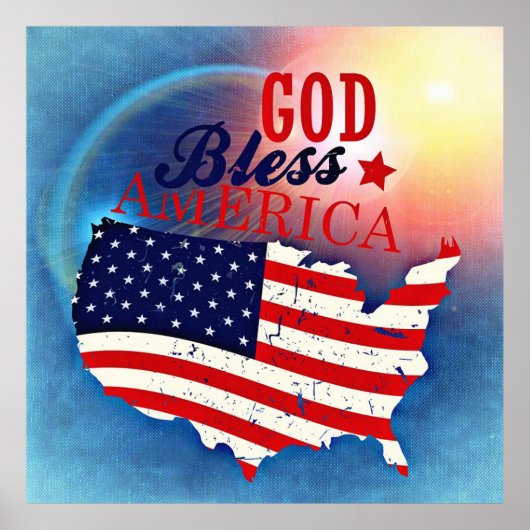 Zuid-Amerika Poster (Voorkant)